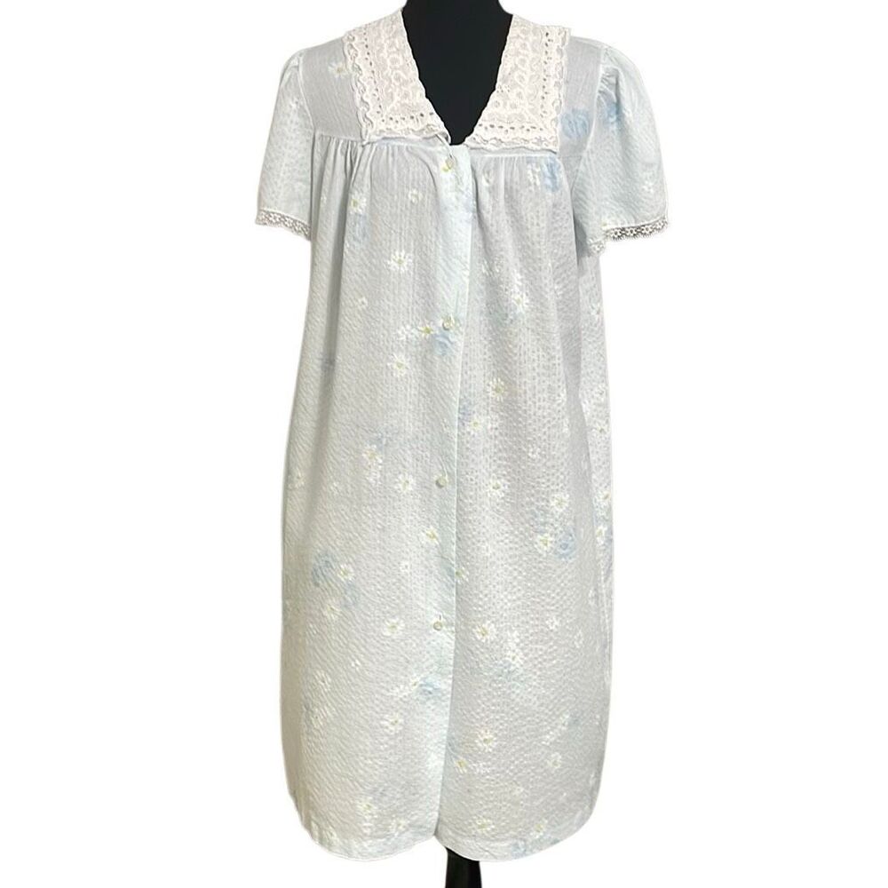 Vintage Avantique Women’s House Robe Duster Sleeper size Medium